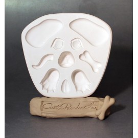 Dog Parts Sprig for Clay Work